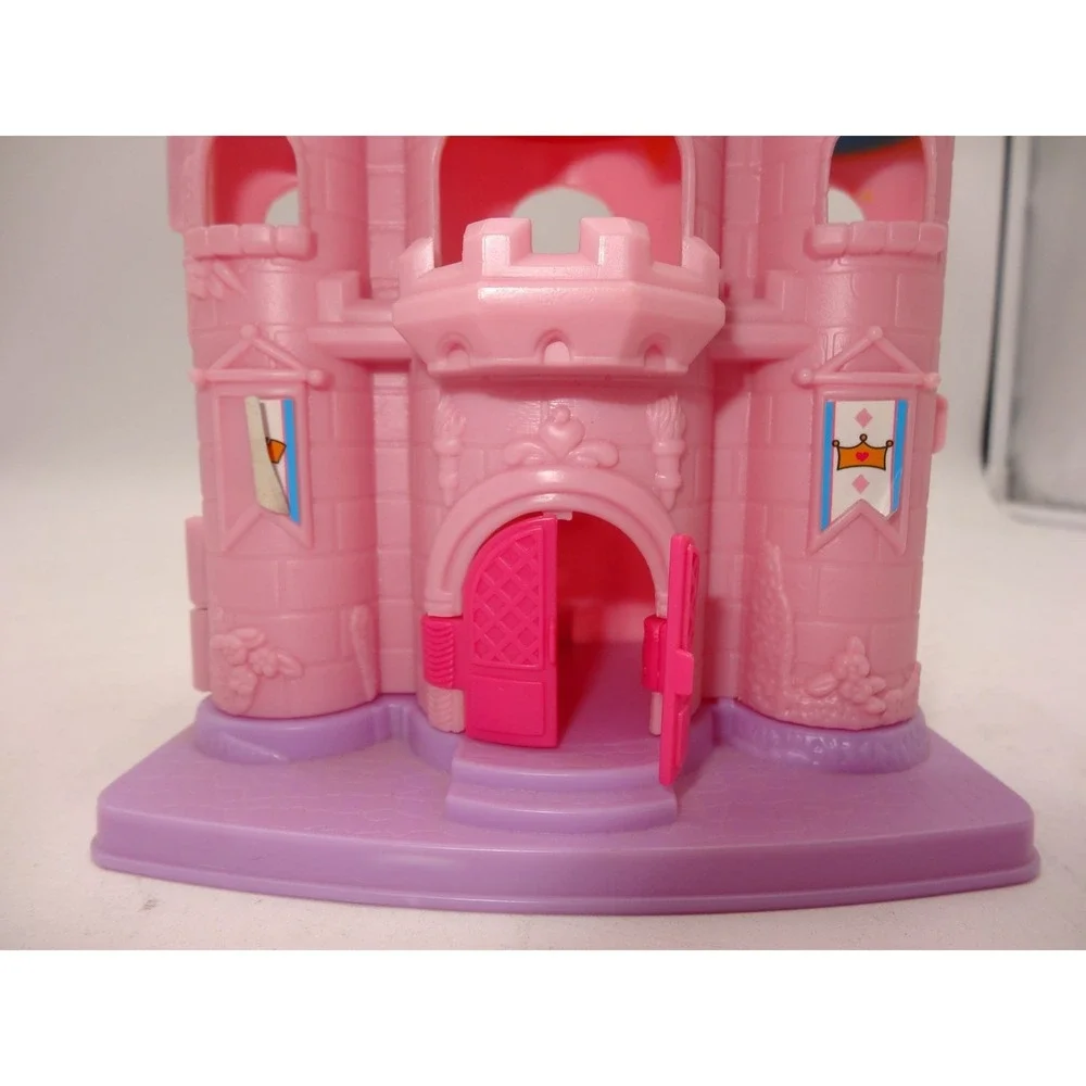 Hello Kitty Castle king queen Blue Box play set Toho Polly Pocket miniature Rare